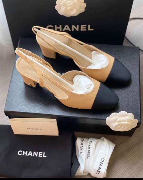 chanel shoes women& 39|Chanel women's high heel shoes.